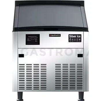 Barová židle Výrobník ledu CUBE-95A 95 kg/24 h, kapacita 36 kg | BARMATIC, Silver Ice