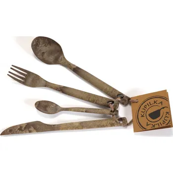 Kempingové nádobí Kupilka příbor - hnědá KCUTB0