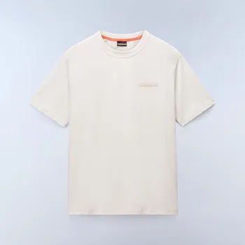 Pánské tričko Pánské Tričko s krátkým rukávem NAPAPIJRI S-BACK GRAPHIC SS NP0A88SUN1J1 – Béžová M