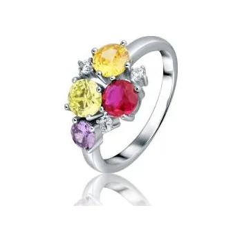 Náušnice Prsten 925/1000 - SVLR0838SH2BA55 JVD SVLR0838SH2BA55