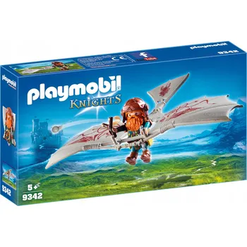 Stavebnice Playmobil Playmobil Knights 9342 Trpasličí létající stroj