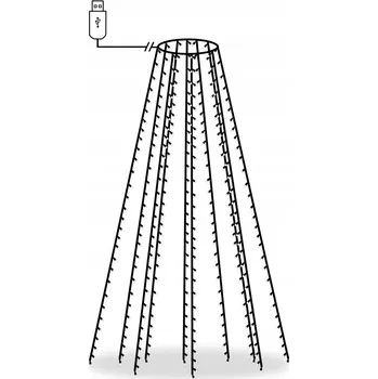 Vánoce Vánoční osvětlení na stromeček Shumee pro vnitřní použití, 300 m, 201 - 300 světýlek