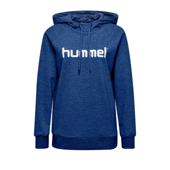 Dámská mikina Mikina s kapucí hummel cotton logo hoody 45 203517-7045 Velikost L