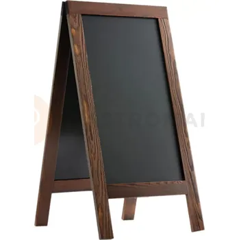 Oboustranný stojan, reklamní tabule na křídu, 520x850 mm | STALGAST, 486052
