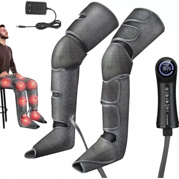 Masážní přístroj Presoterapie – Vzduchová Masážní Přístroj nohou, Lymfodrenáž, Vyhřívání