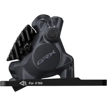 Brzda na kolo SHIMANO Strmeň brzd. GRX BR-RX410 hydraulický predný Flat Mount+platn. L05A