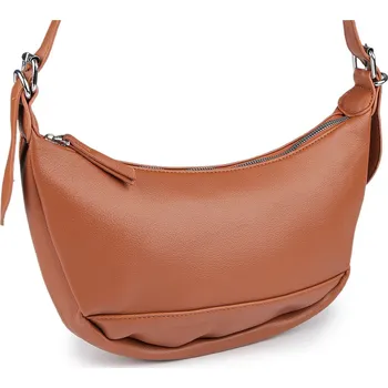 Kabelka Dámská kabelka 32x17 cm, barva 1 hnědá koňak