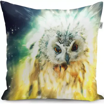 Polštář Sablio Polštář Sova - 50x50 cm