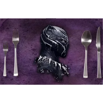 prostírání Sablio Prostírání BLACK PANTHER z profilu Fialový mlhavý: 40x30cm