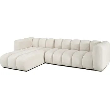 Křeslo Mebel Partner Octavos (krémová + černá)