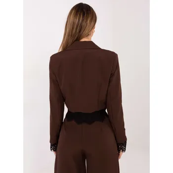Dámské sako Blejzr IT MA FL9972.72 hnědý jedna velikost