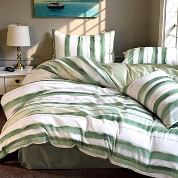 Povlečení Ložní povlečení Homa KORSA GREEN 7-dílná sada 140x200 cm