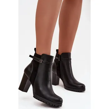 Dámská zimní obuv Boty na podpatku model 221936 Step in style 40