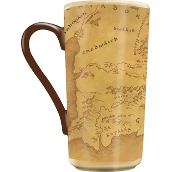 Keramický hrnek Pán prstenů s mapou Středozemě 470 ml