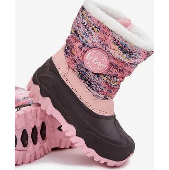 Dívčí sněhule Dívčí sněhule na zip Lee Cooper – růžové Velikost: 35