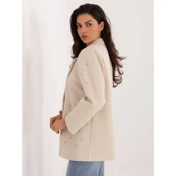 Dámské sako IT MA blejzr 18365.97 světle béžový jedna velikost