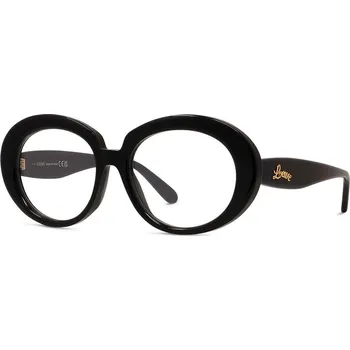 Brýlová obroučka Loewe Curvy Black Oval Eyeglasses