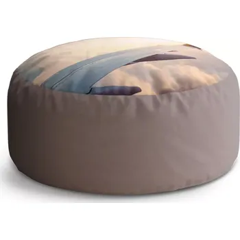 Taburet Sablio Taburet Circle Křídlo letadla: 38x48 cm