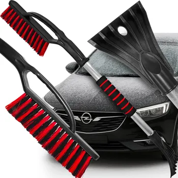 Autoškrabka ŠKRABKA NA LED S KARTÁČEM NA SNÍH 75CM DLOUHÁ