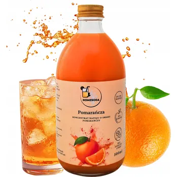 Sirup Sirup HomeSoda s příchutí Pomeranče, koncentrát pro výrobníky sody Sodastream