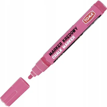 Křídový popisovač na tabule TOMA TO-292 4,5 mm pastelově růžový
