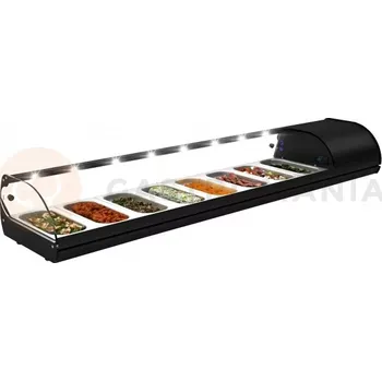 Chladicí nástavec 1788 x 395 x 245 mm, agregát na pravé straně | NEUMARKER, Royal Cooling Tapas 8