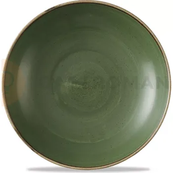 Miska coupe, 250 mm | CHURCHILL, Stonecast Sorrel Green