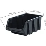 OLKIGROUP Úložný box 80x115x60mm, černý (1ks) PRO-KTR12-S411