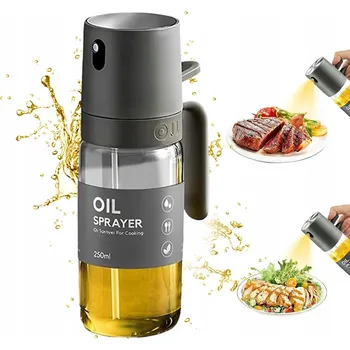 Nádoba na olej a ocet Rozprašovač na Olej Ocet Dávkovač Ve Spreji 250ml Mlha na Pokrmy