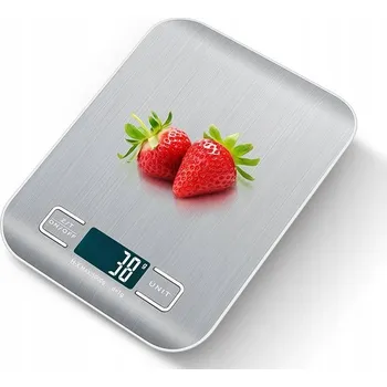 Kuchyňská váha Kuchyňská váha SPJ TRADE Pro váha do 5 kg, stříbrná/šedá, 5 kg