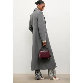 Dámský kabát Vlněný kabát Answear.LAB WA25.KPD001 šedá 90X, vel. S