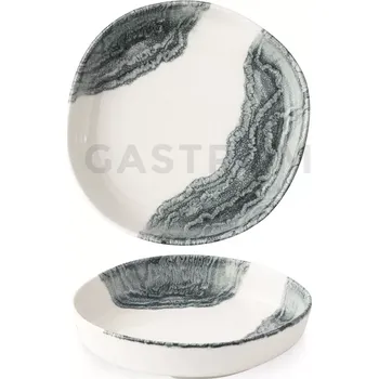 Talíř Organický talíř s vysokým okrajem, 200 mm | CHURCHILL, Tide Black