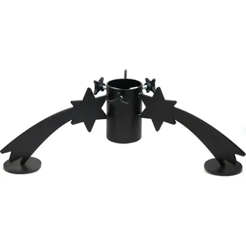 Vánoční dekorace Ondrokov Stojan na vánoční stromek kovový černý (Kometa)