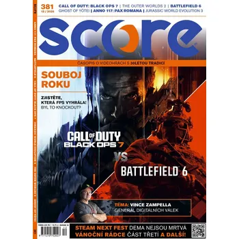 Časopis SCORE - předplatné časopisu - Roční