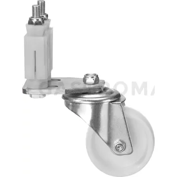 Nerezový dřez Vnější pojízdná kolečka pro vertikální profily, 2 ks. | BARMATIC, Oxygen