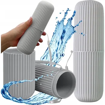 Kosmetická taška POUZDRO ORGANIZÉR na zubní kartáček, pastu a další – cestovní kosmetická taštička