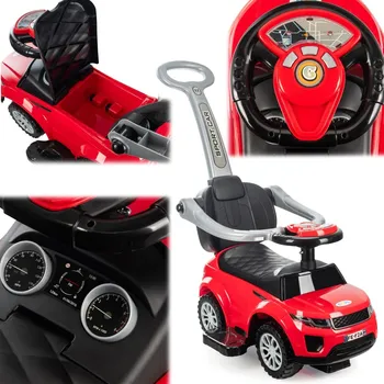 Dětské vozidlo Lebula Odrážedlo sportovní auto červené