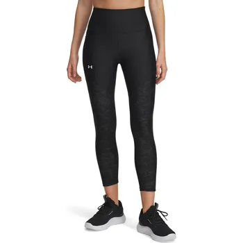 Dámské legíny Dámské Legíny 7/8 UNDER ARMOUR TECH PRINT PANEL ANKLE LEG 1386407-002 – Černá M