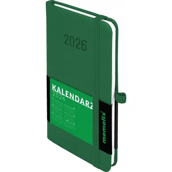 Kalendář Knižní kalendář 2026 A6 Antra zelený