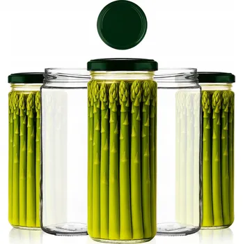 Sklenice Sklenice s víčkem Superbutelki průměr 63 mm 50 ks