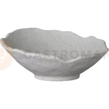 Šikmá mísa, béžová, 282 x 275 x 115 mm | FINE DINE, Rock