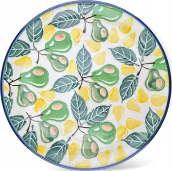 Talíř Dezertní talíř 15,5 cm Hrušky dek. 3249X Keramika Bolesławiec