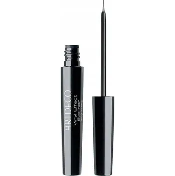 Oční linky Artdeco Vinyl Effect Eyeliner Long Lasting 10 Black dlouhotrvající oční linky se štětečkem s vinylovým efektem 4.5ml