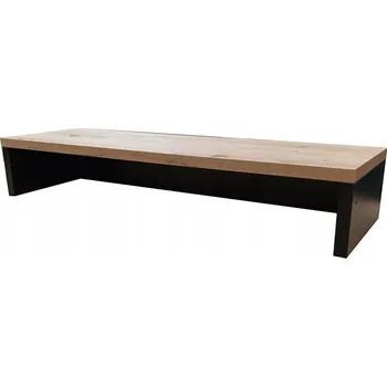 Psací stůl Obdélníkový psací stůl Argosa 70 x 22 x 13 cm černý, dub artisan