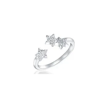 Náušnice Prsten 925/1000 - SVLR0681XH2BI56 JVD SVLR0681XH2BI56