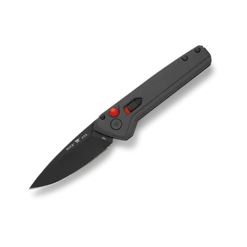 kapesní nůž Buck BU-0838GYS1 Deploy Sniper Grey automatický kapesní nůž 8,3 cm, Cerakote, šedá, hliník