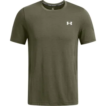 Pánské tričko Pánské Tričko s krátkým rukávem UNDER ARMOUR VANISH SEAMLESS SS 1382801-390 – Olivová XL