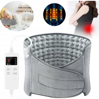 Polštář ELEKTRICKÝ VYHŘÍVACÍ POLŠTÁŘ NA BOLEST KLOUBŮ, SVALY A ZAD, 126x30 cm