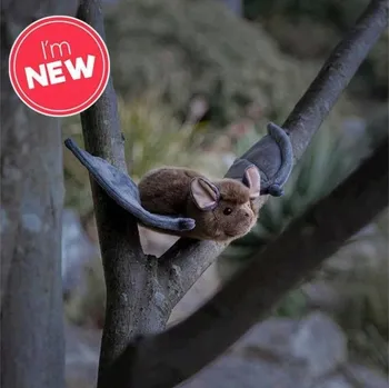 plyšák Plyšák Plyšák NETOPÝR Norec hnědý 40 cm jako živý