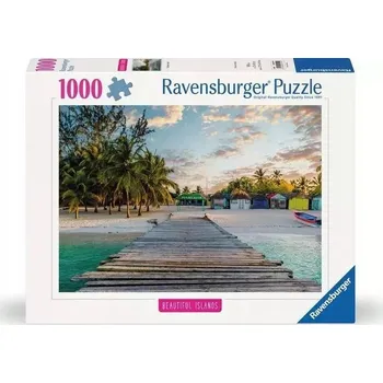 Puzzle Puzzle Ravensburger 1000 dílků Piękne Wyspy Malediwy